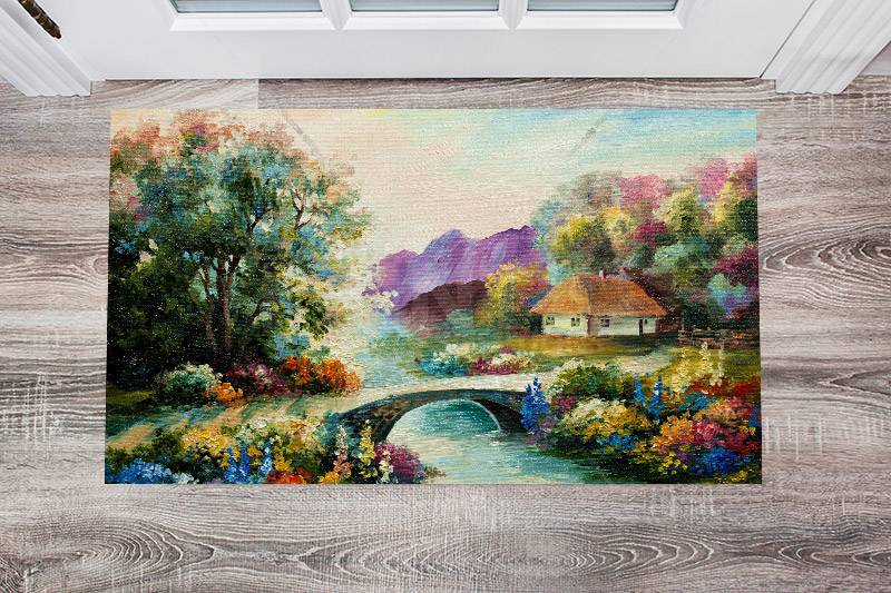 The Fairytale Cottage Floor Sticker
