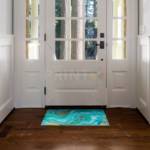 Beautiful Bright Marble Pattern Floor Sticker