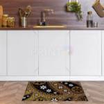 Beautiful Folk Ethnic Native Boho Paisley Design #12 Floor Sticker