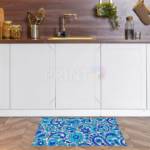 Beautiful Folk Ethnic Native Boho Paisley Design #19 Floor Sticker