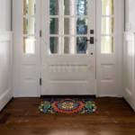 Beautiful Ethnic Native Boho Colorful Mandala Design #12 Floor Sticker