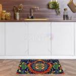 Beautiful Ethnic Native Boho Colorful Mandala Design #12 Floor Sticker