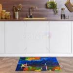 Colorful Abstract Design #2 Floor Sticker