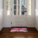 British Union Jack Patchwork Flag #1 Floor Sticker