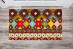 Bohemian Ethnic Aztec Design Floor Sticker