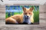 Beautiful Young Fox Floor Sticker