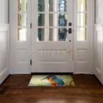 Beautiful Kingfisher Above the Pond Floor Sticker