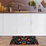 4374-easter-european-bohemian-folk-flowers-floor-sticker-decal Easter European Bohemian Folk Flowers Floor Sticker