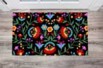 4374-easter-european-bohemian-folk-flowers-floor-sticker-decor Easter European Bohemian Folk Flowers Floor Sticker