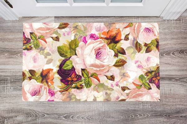 Victorian Rose Bouquets #3 Floor Sticker