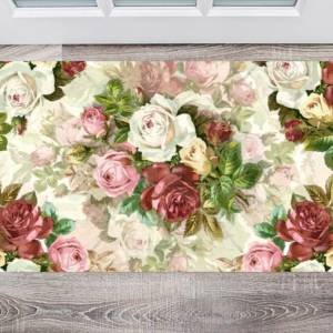 Victorian Rose Bouquets #4 Floor Sticker