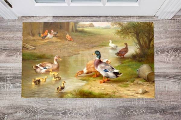 Life of the Barnyard Animals #1 Floor Sticker