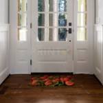 Red Juice Strawberries Floor Sticker