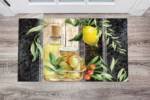 Beautiful Kitchen Design with Olives #2 Floor Sticker