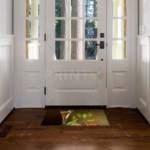 Still Life with Champagne Flute Floor Sticker