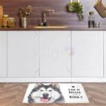 Life is Better with a Husky Floor Sticker