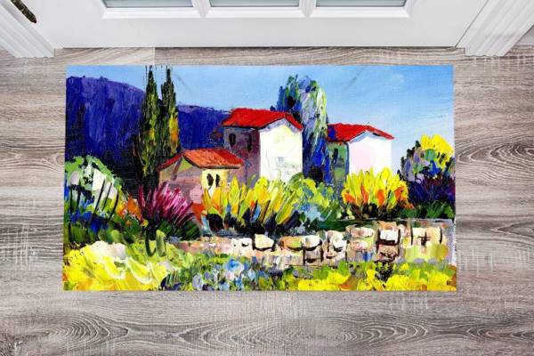 4905-country-homes-in-tuscany-floor-sticker-decor Country Homes in Tuscany Floor Sticker