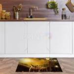 Magical Forest with Fireflies Floor Sticker