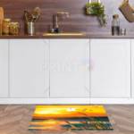 Sunset Over the Lake Floor Sticker