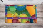 Colorful Abstract Design #5 Floor Sticker