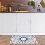 Bohemian Folk Art Ethnic Mandala Design #3 Floor Sticker