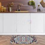 Bohemian Folk Art Ethnic Mandala Design #4 Floor Sticker