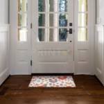 Scandinavian Folk Art Birds Design #4 Floor Sticker