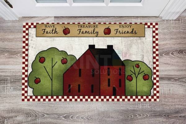 Apple Hill Farm Floor Sticker