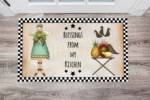 Primitive Country Folk Design #15 - Blessings from My Kitchen Floor Sticker