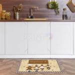 565-primitive-country-folk-design-11-gingerbread-5c-floor-sticker-decal Primitive Country Folk Design #11 - Gingerbread 5c Floor Sticker