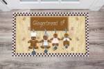 565-primitive-country-folk-design-11-gingerbread-5c-floor-sticker-decor Primitive Country Folk Design #11 - Gingerbread 5c Floor Sticker