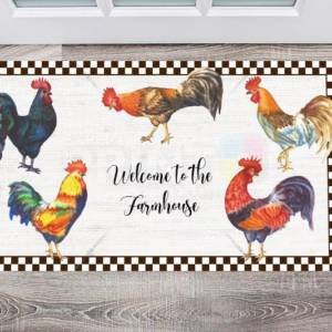 Welcome to the Farmhouse Floor Sticker
