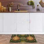 Bohemian Folk Art Ethnic Paisley Design #11 Floor Sticker