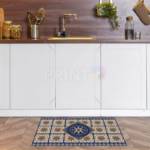 Bohemian Folk Tile Pattern #1 Floor Sticker