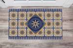 Bohemian Folk Tile Pattern #1 Floor Sticker