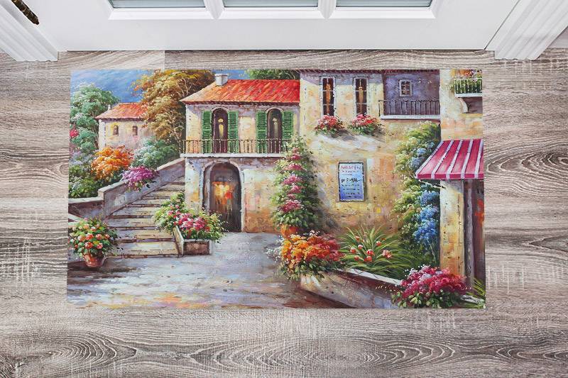 Beautiful Italian Cottage #2 Floor Sticker