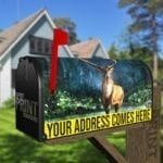 Deer in a Little Pond Decorative Curbside Farm Mailbox Cover