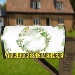 Cute Bird and Flowers - Home Sweet Home Decorative Curbside Farm Mailbox Cover