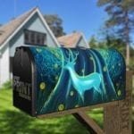 Magical Forest Night Decorative Curbside Farm Mailbox Cover