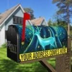 Magical Forest Night Decorative Curbside Farm Mailbox Cover