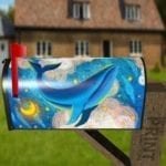 Fairytale Whales #6 Decorative Curbside Farm Mailbox Cover