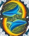 1074-fairytale-whales-2-big-farm-mailbox-artwork Fairytale Whales #2 Decorative Curbside Farm Mailbox Cover