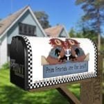 Primitive Country Raggedy Friends - Prim Friends are the Best Decorative Curbside Farm Mailbox Cover
