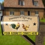 Life in the Farmhouse #11 - Farmhouse Kitchen - Open 24 Hours Decorative Curbside Farm Mailbox Cover