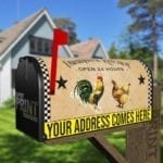 Life in the Farmhouse #11 - Farmhouse Kitchen - Open 24 Hours Decorative Curbside Farm Mailbox Cover