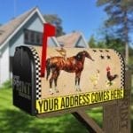 Life in the Farmhouse #10 - Bless Our Farm and Animals Decorative Curbside Farm Mailbox Cover