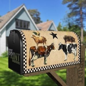Life in the Farmhouse #8 - Farm Sweet Farm Decorative Curbside Farm Mailbox Cover