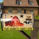1212-life-in-the-farmhouse-7-welcome-to-our-farm-farm-mailbox-reflective-cover Life in the Farmhouse #7 - Welcome to Our Farm Decorative Curbside Farm Mailbox Cover