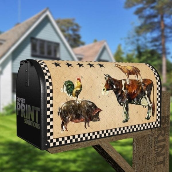 Life in the Farmhouse #5 - Life is Always Better at the Farm Decorative Curbside Farm Mailbox Cover