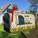 Prim Country Saltbox House #2 - Home is Where the Heart is Decorative Curbside Farm Mailbox Cover